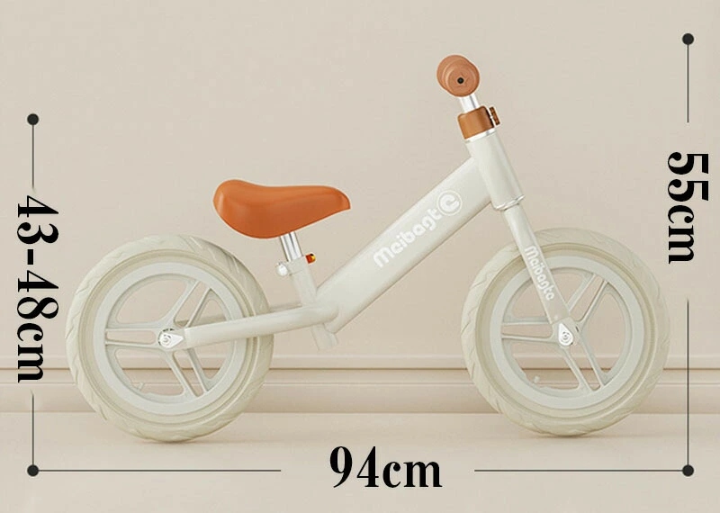 ニ輪車 足けり 足けりバイク キッズ自転車 自転車 ペダルなし自転車 乗用玩具 外遊び 屋外 バランス感覚 乗り物 おもちゃ 知育玩具 子供 入園 プレゼントの画像