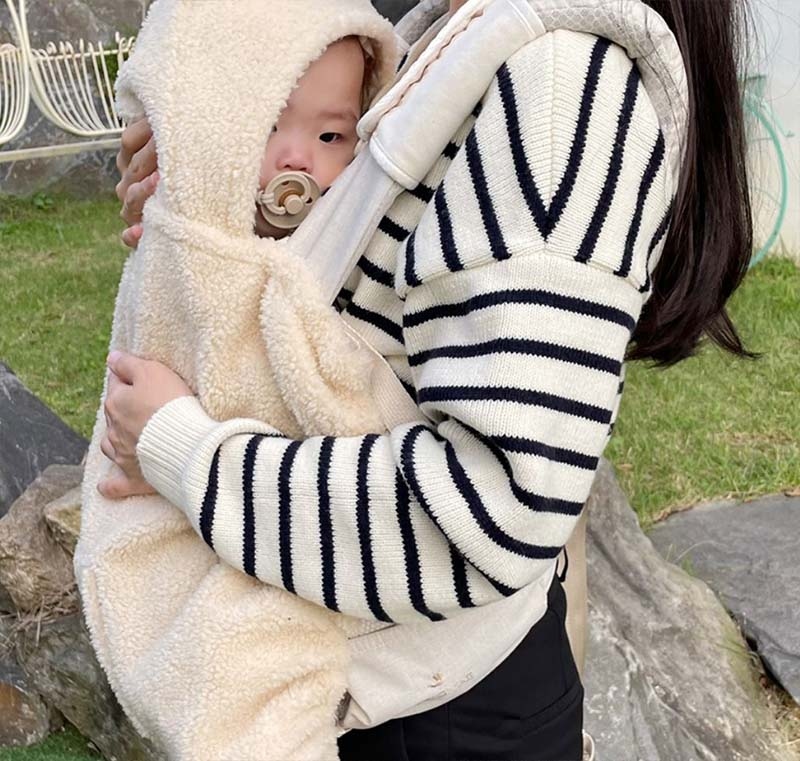 抱っこ紐 ケープ 防寒ケープ 防寒 冬 ベビー...の詳細画像5