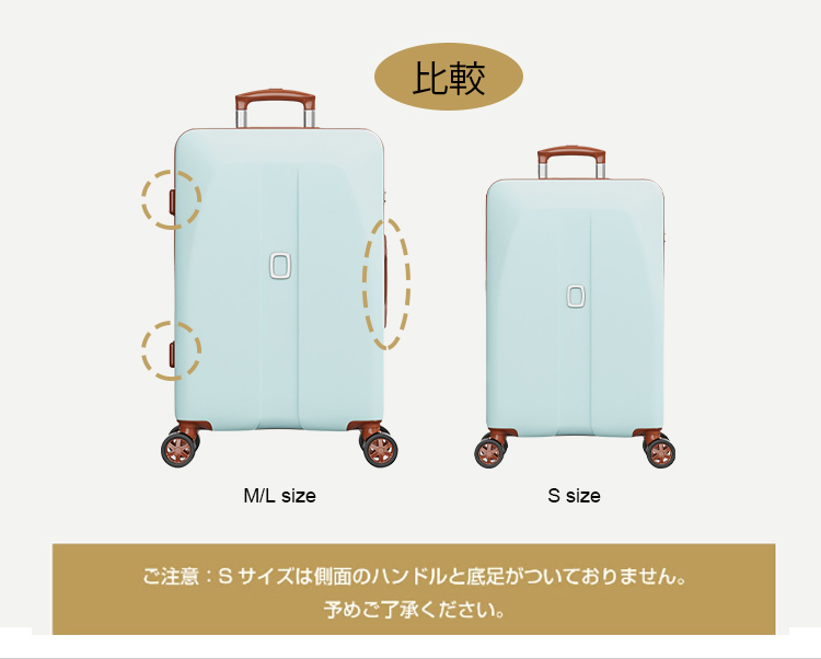 【プレゼントあり】2点セット スーツケース Sサイズ Mサイズ キャリーケース キャリーバッグ 軽量 送料無料 大容量 TSAロック 静音キャスター 出張 旅行 海外｜best-share｜13