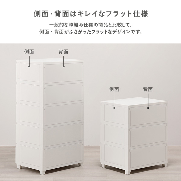 衣装ケース 収納ケース 引き出し プラスチック ワイド チェスト