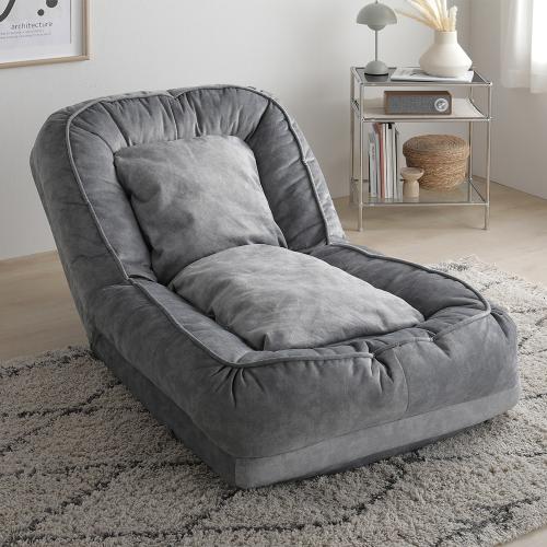 3WAY ソファ ベッド 約幅85×奥行105-165×高さ27-77cm 14段階