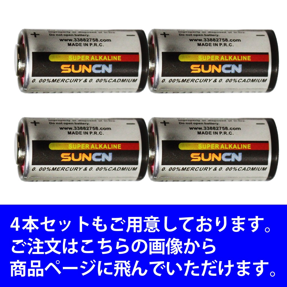 6V 電池 2本セット MSDS アルカリ電池 鉛 基準達成 4LR44 水銀 CE ROHS 不使用