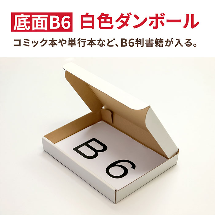 B6 厚さ3cm ゆうパケット (0288)