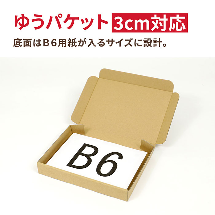 B6 厚さ3cm ゆうパケット (0403)