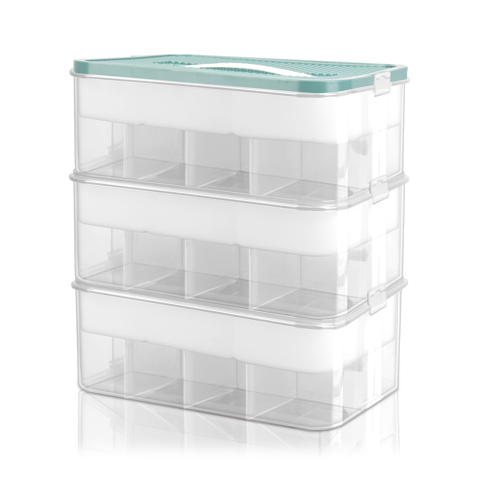 収納BOX おもちゃ箱 子供 おもちゃ 収納ボックス【2段・3段】仕切り保存 蓋付き コンテナ