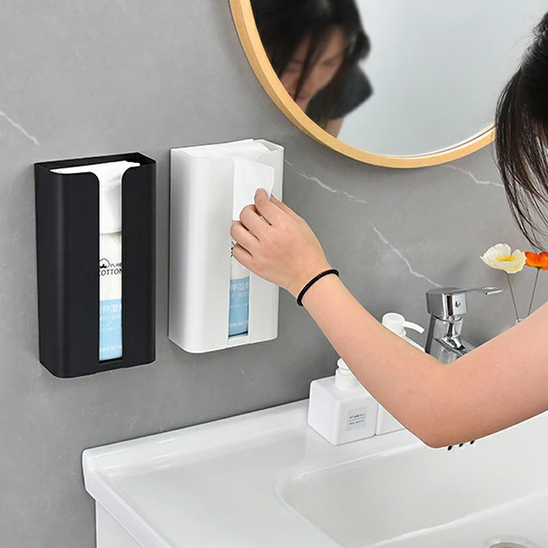 ティッシュケース ディッシュ ゴミ袋 2Way マグネット付き 磁石 壁掛け