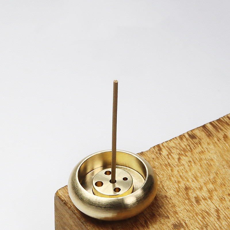 お香立て インセンスホルダー おしゃれ 真鍮 線香立て お香皿 差し込み
