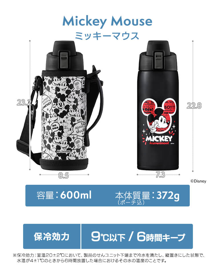 IRIS OHYAMA（アイリスオーヤマ） 水筒 600ml 子供 スポーツドリンク