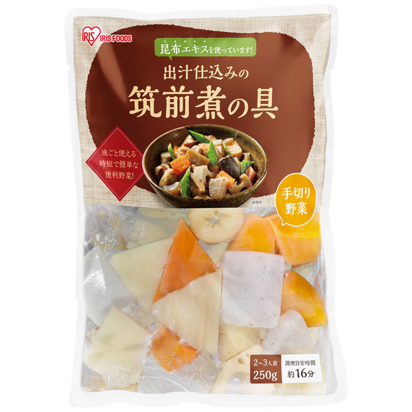 選べるセット カット野菜 昆布だし 下ゆで野菜 12袋 まとめ買い カレー シチュー 豚汁 筑前煮 そのまま 下処理不要 惣菜 野菜水煮 アイリスオーヤマ * | IRIS OHYAMA | 03