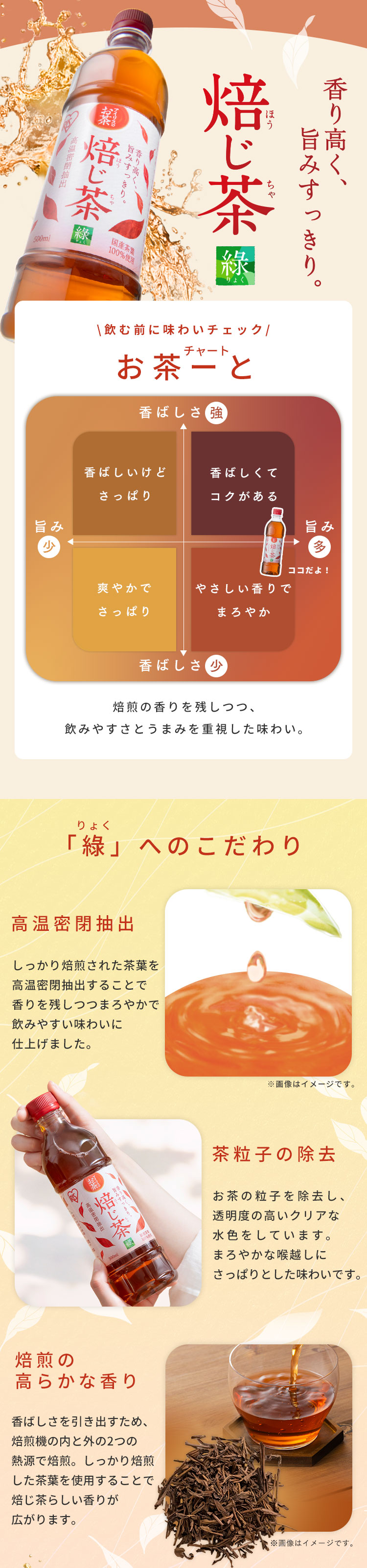 IRIS OHYAMA（アイリスオーヤマ） お茶 緑茶 ほうじ茶 ペットボトル