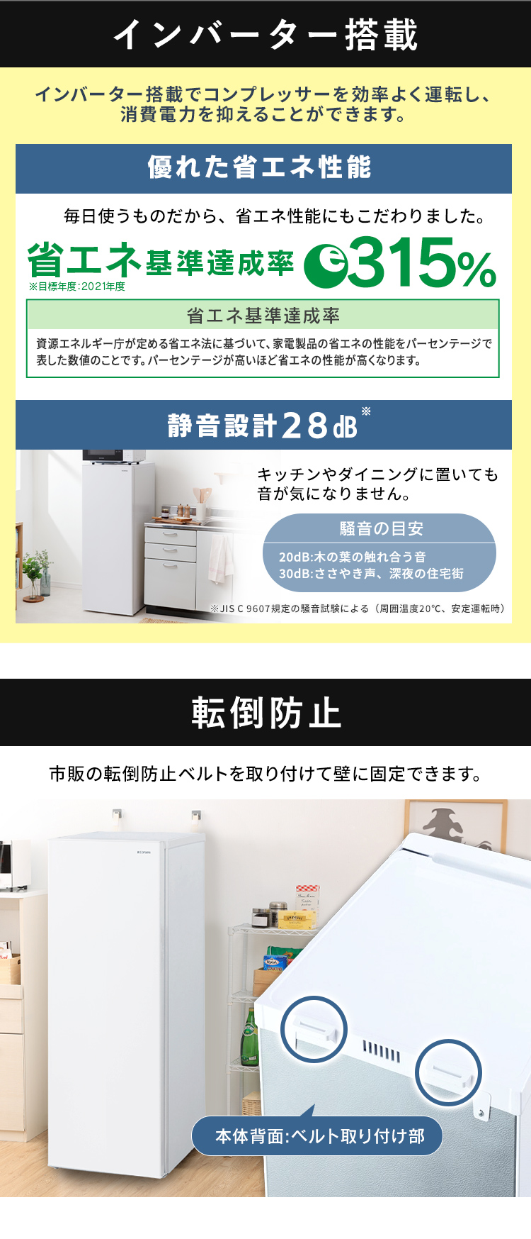 IRIS OHYAMA 冷蔵庫 一人暮らし スリム 二人暮らし 1ドア 142L