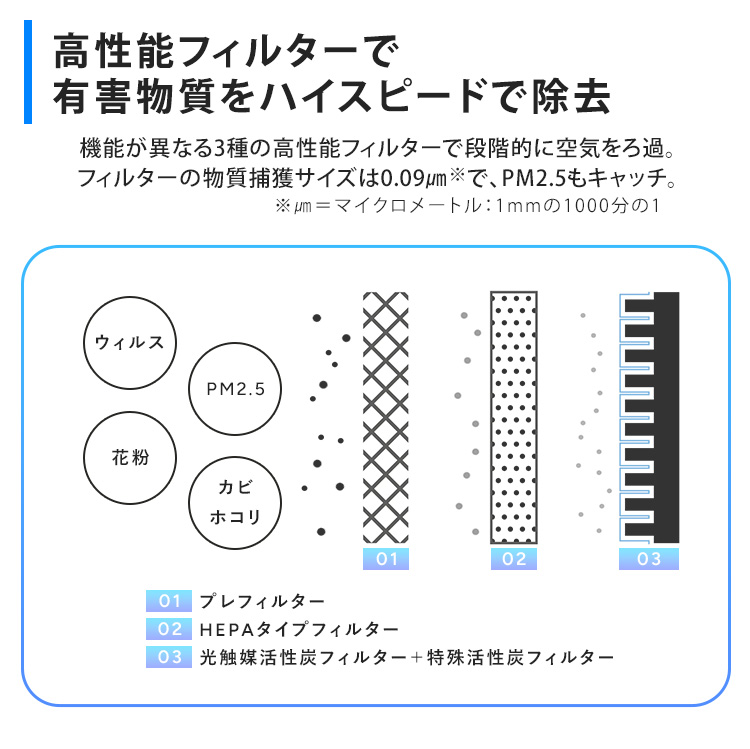 cado（カドー） 空気清浄機 cado 26畳 エアクリーナー 空間洗浄 高性能