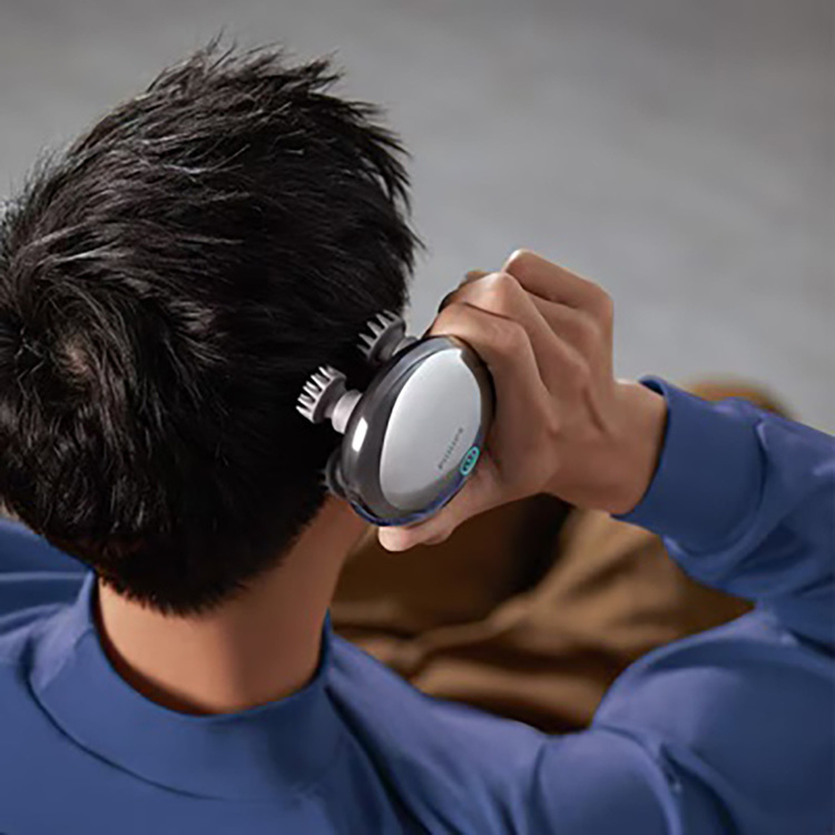 PHILIPSヘッドケアヘッドスパ頭皮ブラシ頭皮マッサージマッサージ防水防塵軽量設計PPM1301DGミニヘッドケアブラシPHILIPS 