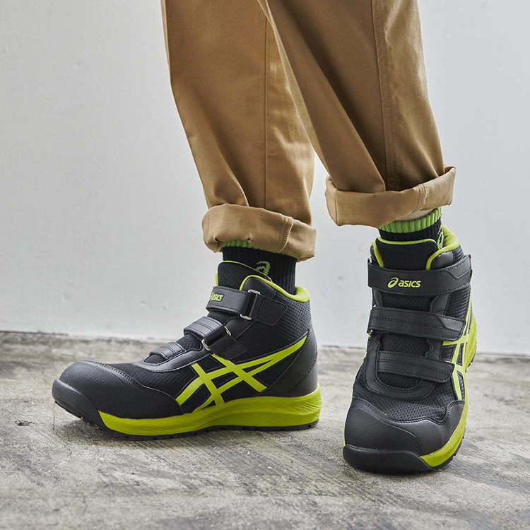 asics ウィンジョブ　安全靴　JSAA　プロテクティブスニーカー ウィンジョブ アシックス ASICS 面ファスナー 安全靴 セフティー