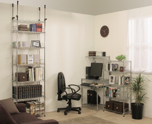 IRIS OHYAMA（アイリスオーヤマ） スチールラック メタルラック 本棚