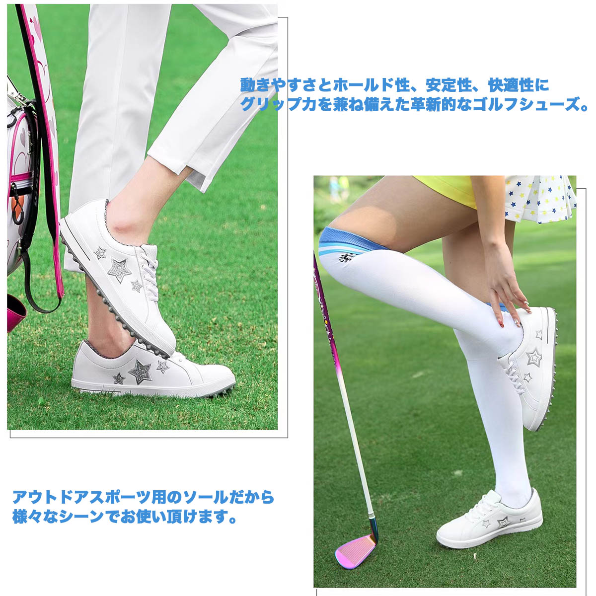未使用　レディース用ゴルフシューズ KT08_5.jpg
