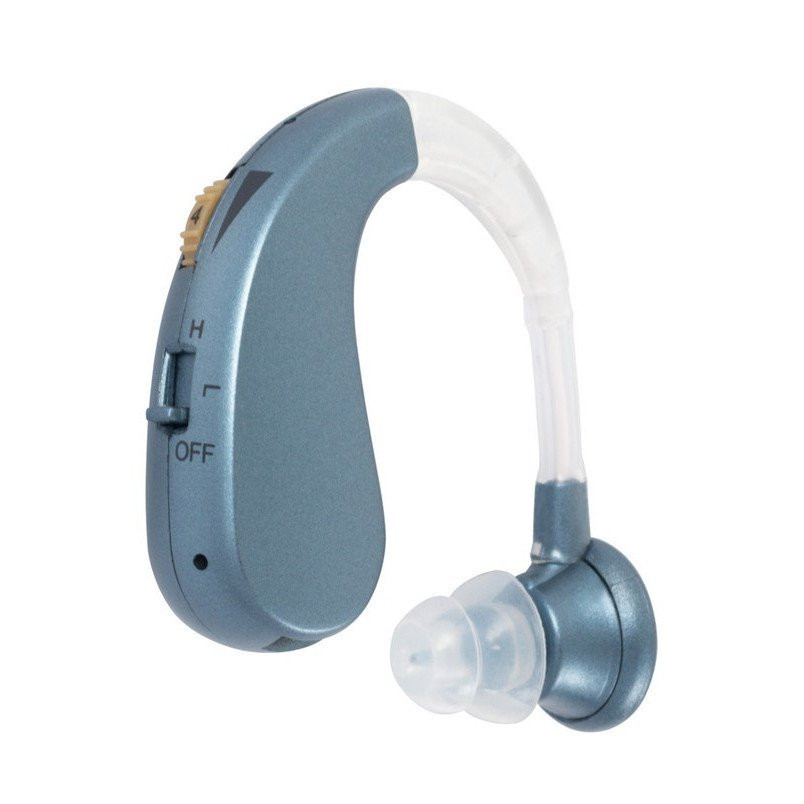 集音器 充電式 軽量 左右両用耳掛け式 2種類モード 音質切り替え機能を