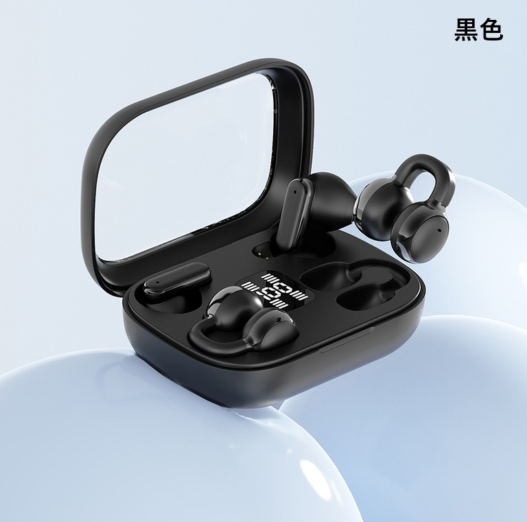 デュアル ワイヤレスイヤホン 2in1 2台を切り替えて イヤーカフ型