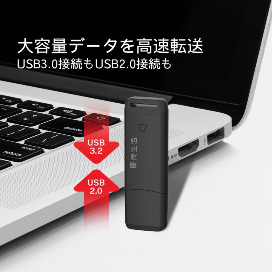 優良生活 USBメモリ 64GB 製品イメージ