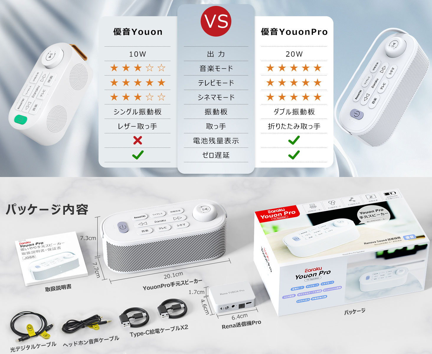 ✨さ新品✨業界初の破格20W究極音質・思いやり手元スピーカー 優音 ゼロ遅延 Amazon.co.jp: 【業界初の破格20W究極音質・思いやり手元