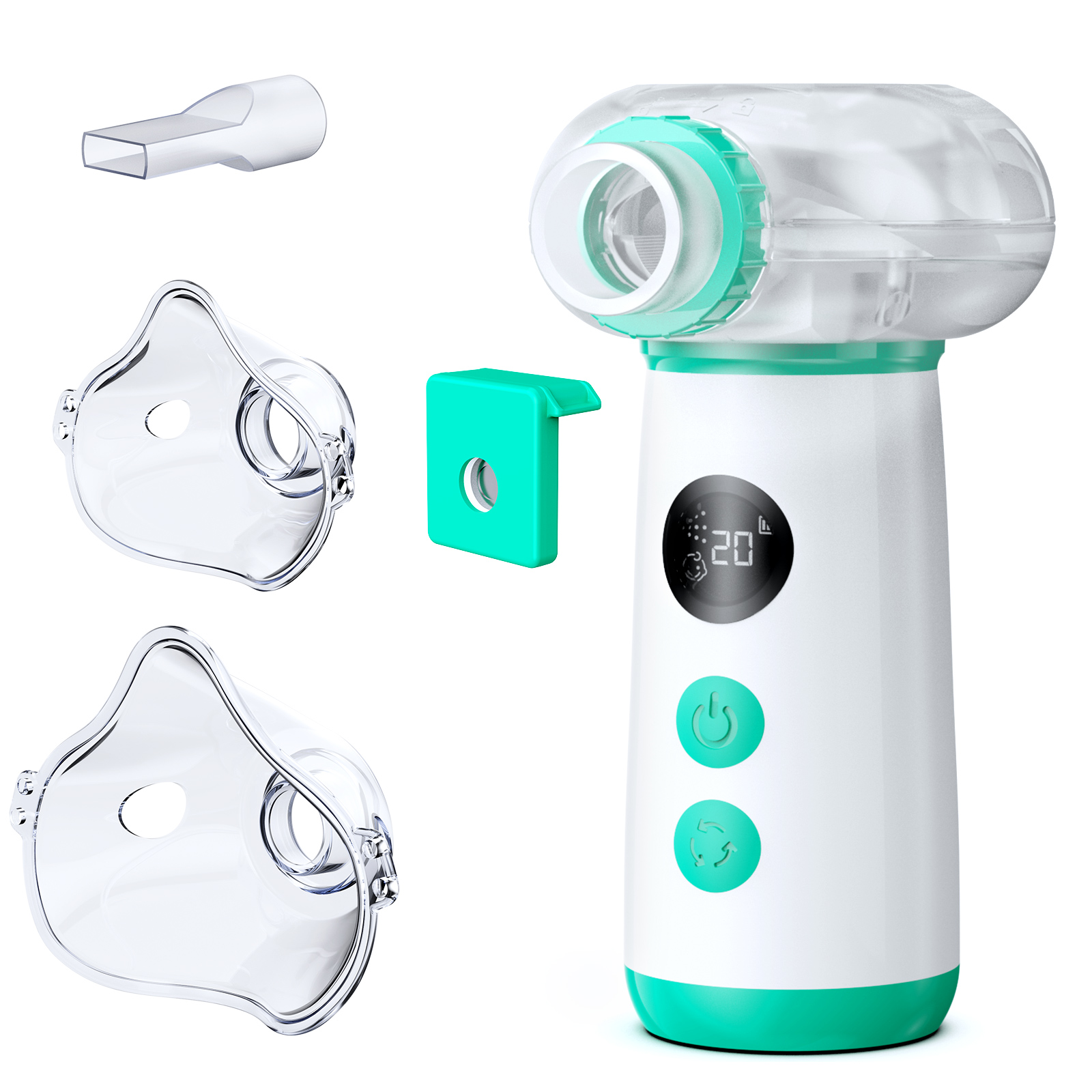 喘息吸入器 スカイネブ メッシュキャップ交換可 あす楽 吸入器 超音波 ネブライザー 薬液 喘息