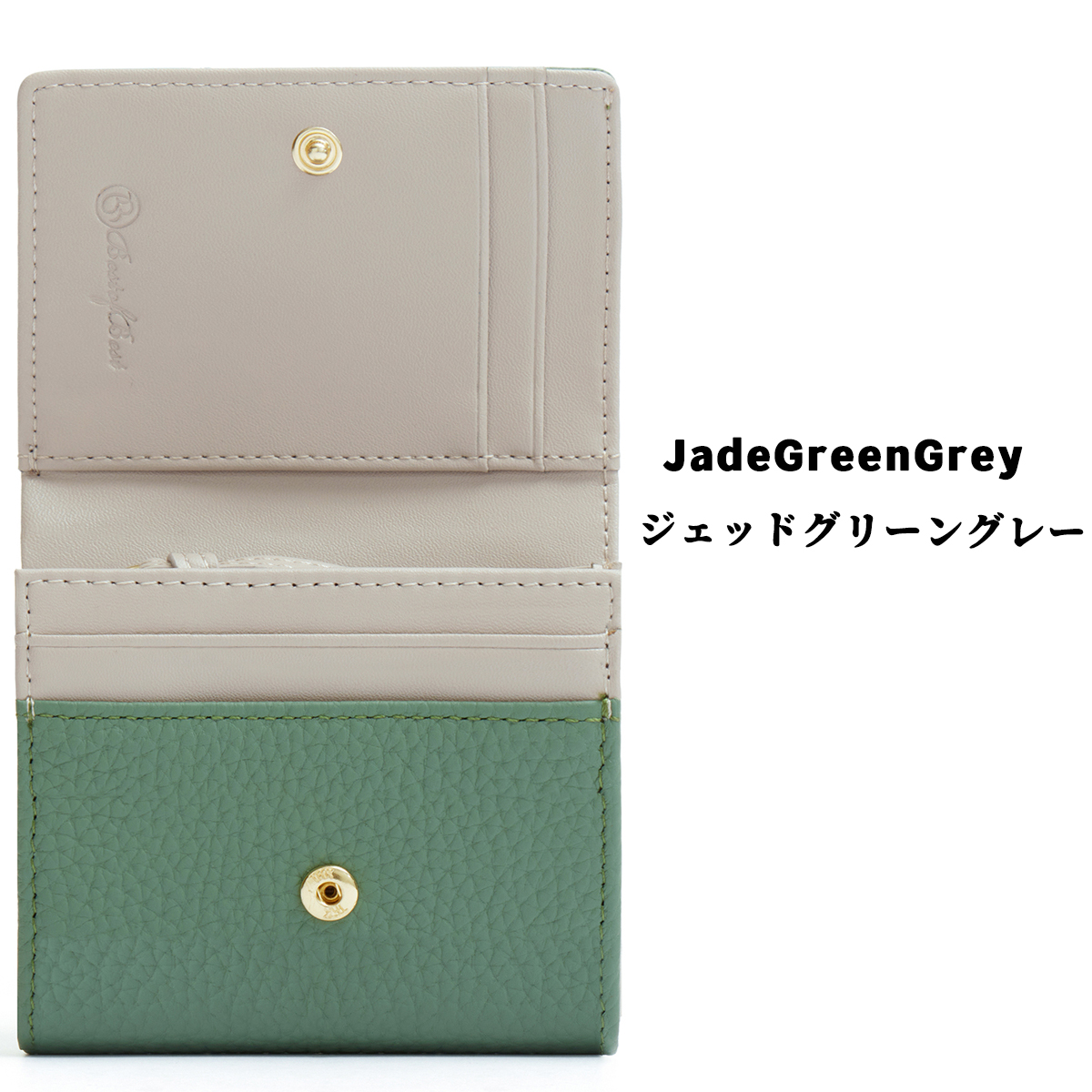 クーポン利用で3280円」ミニ財布 レディース 二つ折り財布