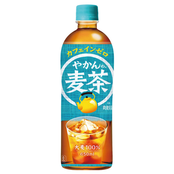 コカ・コーラ社製品 やかんの麦茶 from 爽健美茶 PET 650ml 1ケース 