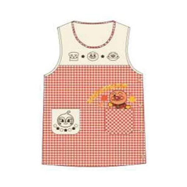 アンパンマン 02920-43 RED エプロン かぶり 大人 サロンジェ : ベスト