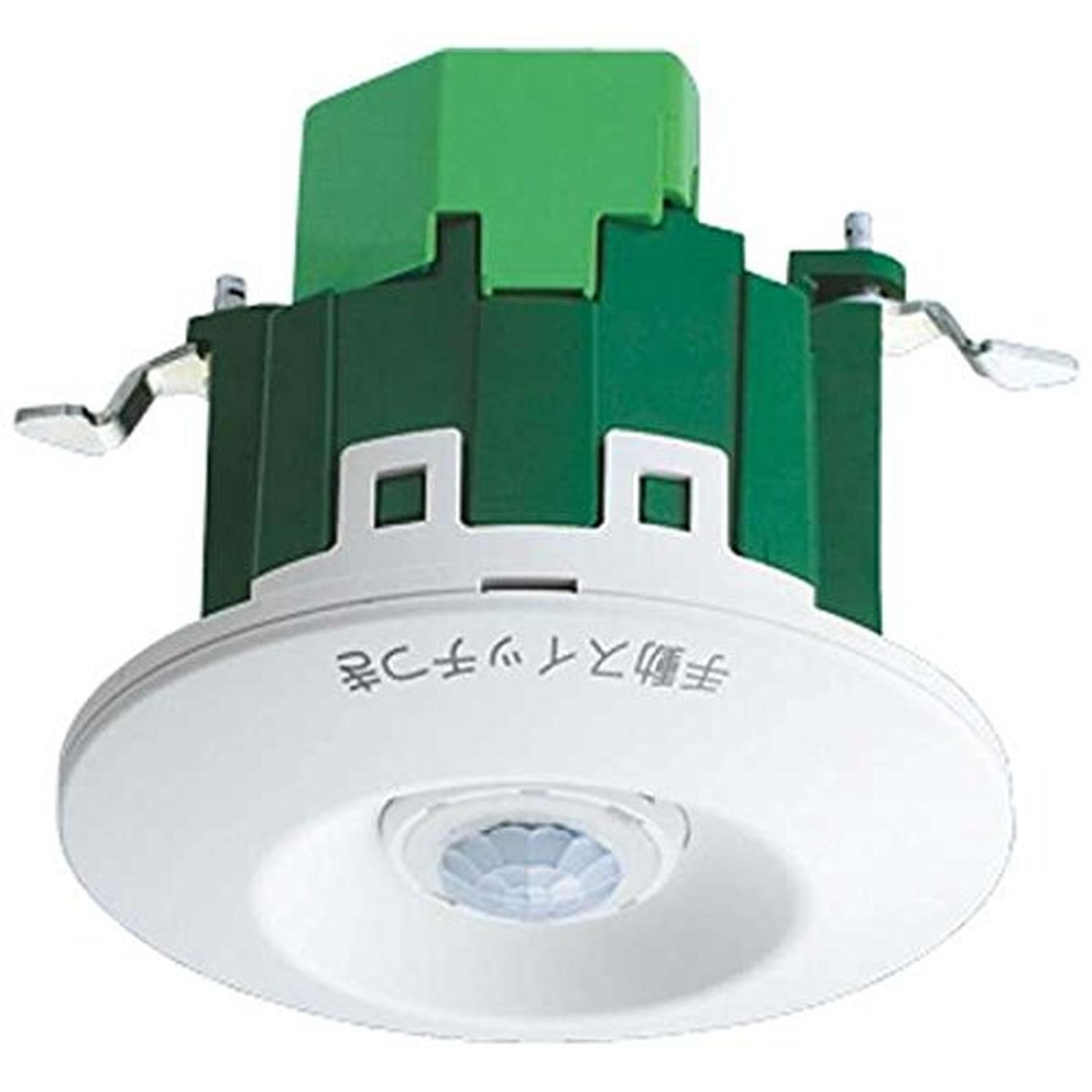 Panasonic 未使用　熱線センサ付自動スイッチ 2台セットホワイト Panasonic（パナソニック） WTK2411K ホワイト 天井取付熱線センサ付