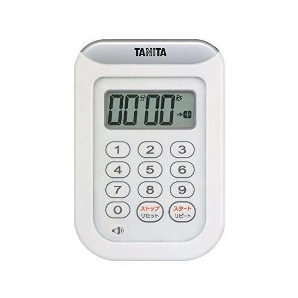 タニタ TD-378 WH キッチン タイマー ホワイト 防水 マグネット付き 100分 TANITA :YK12547-A2106:ベストワン -  通販 - Yahoo!ショッピング