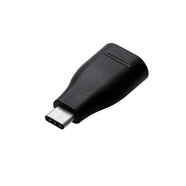 エレコム MPA-AFCMADBK USB TYPE C ケーブル タイプC (USB C to USB Aメス 変換アダプター ブラック