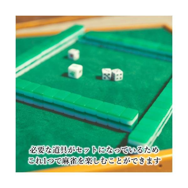 麻雀 セット マット付き 携帯 コンパクト ジャンクマット Amazon | 巻きシワが無く匂いもない 軽量麻雀マット ジャンク