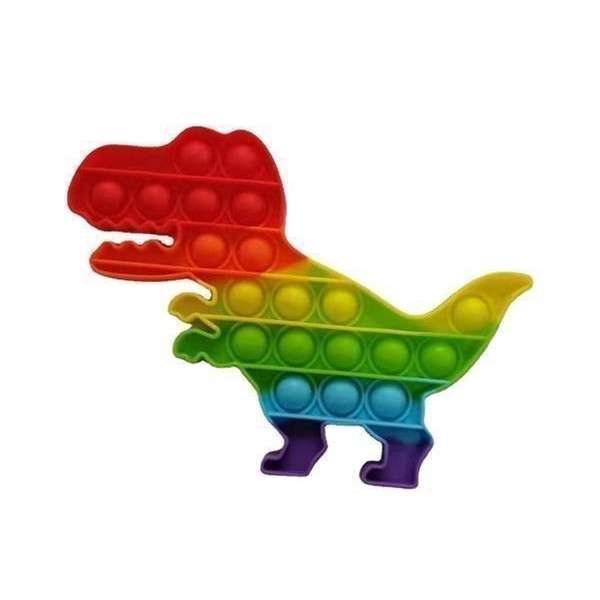プッシュポップ バブル 知育玩具 ストレス発散 虹色 プチプチ ゲーム 