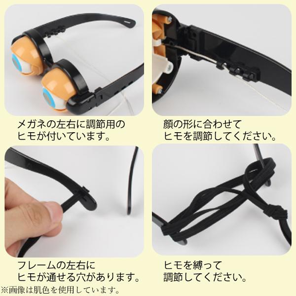 おもちゃ ザコシショウ メガネ グリーン パーティー メガネ ハリウッド yk19716-a2209_2.jpg