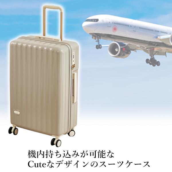 スーツケース グレー Sサイズ 機内持ち込み TSAロック 短途旅行