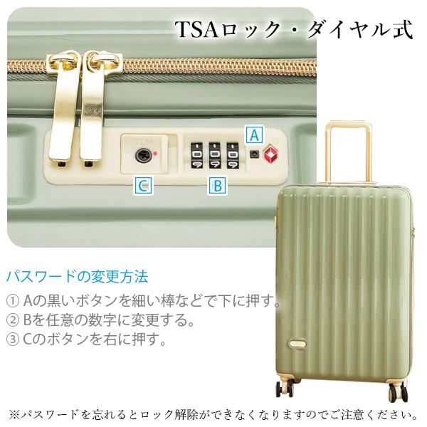 スーツケース カーキ Sサイズ 機内持ち込み TSAロック 短途旅行