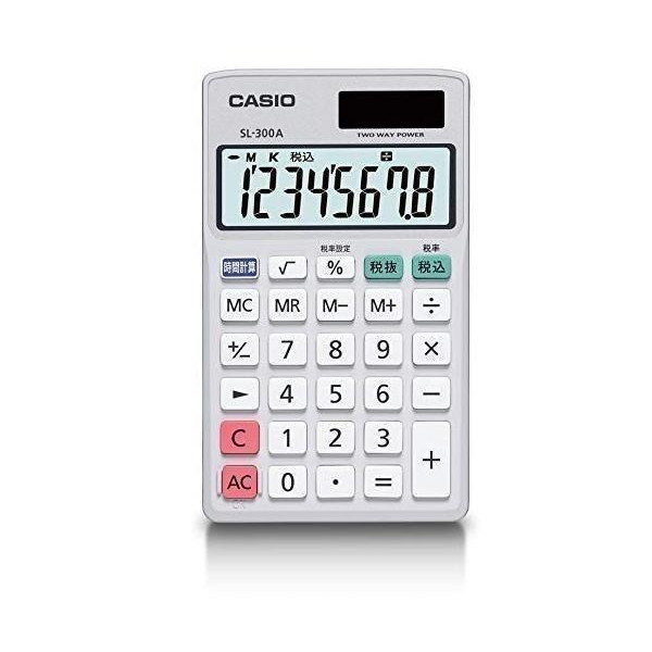 3個セット カシオ SL-300A-N パーソナル 電卓 8桁 手帳タイプ 時間 税計算 CASIO :YK22365-A2108:ベストワン -  通販 - Yahoo!ショッピング