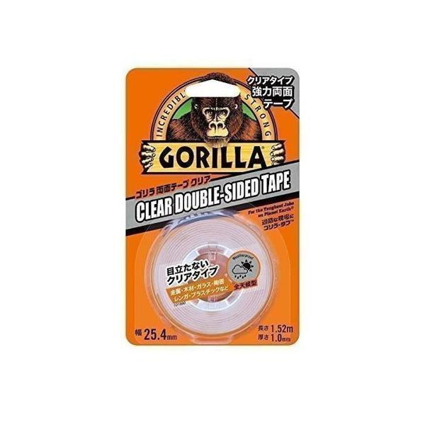 3個セット 呉工業 ゴリラ強力両面テープ クリア 254mm×152m Gorilla