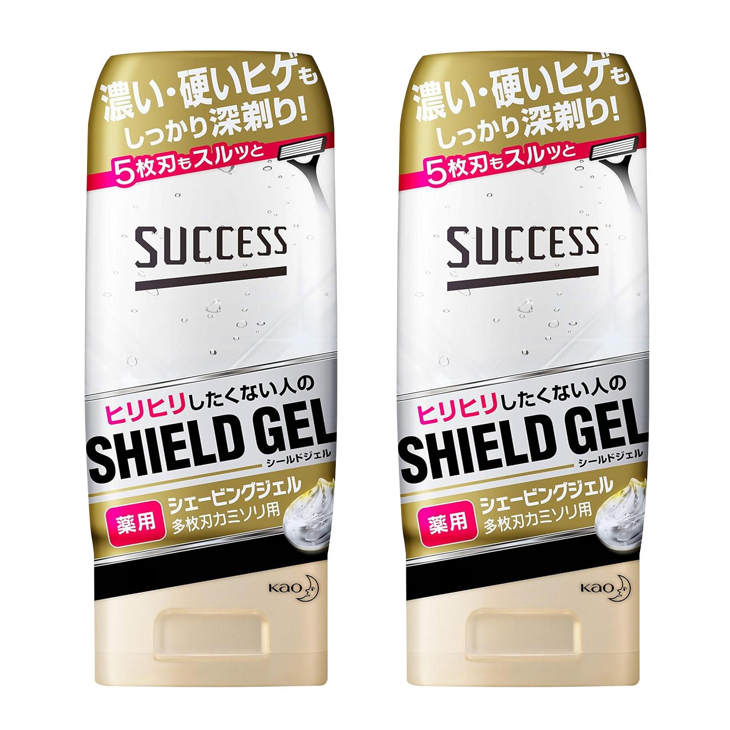 Kao（花王） 2個セット サクセス 薬用シェービングジェル 多枚刃