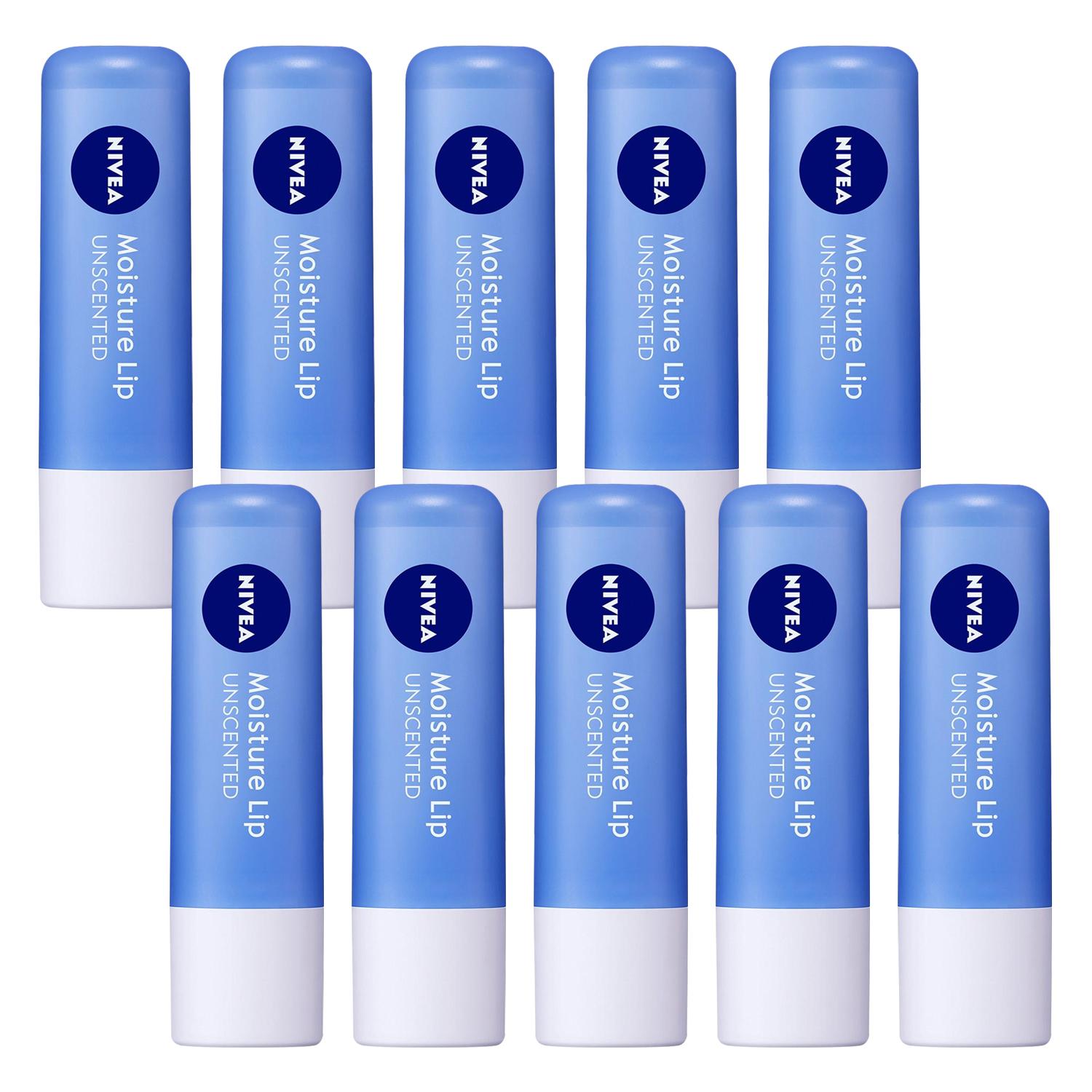 NIVEA  Blue リップクリーム 7個セット NIVEA（ニベア） 10個セット 花王 リップケア 無香料 3.9g : ベスト