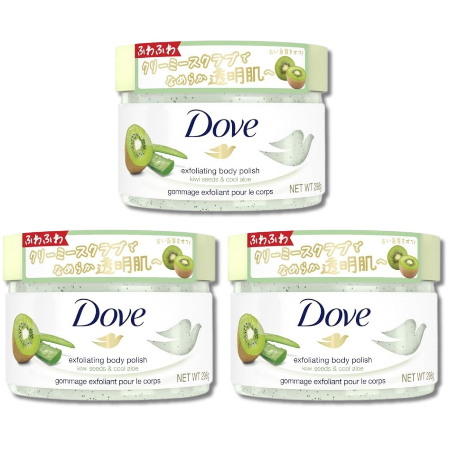 Dove 3個セット ユニリーバ Dove(ダヴ) キウイ&アロエ クリーミー