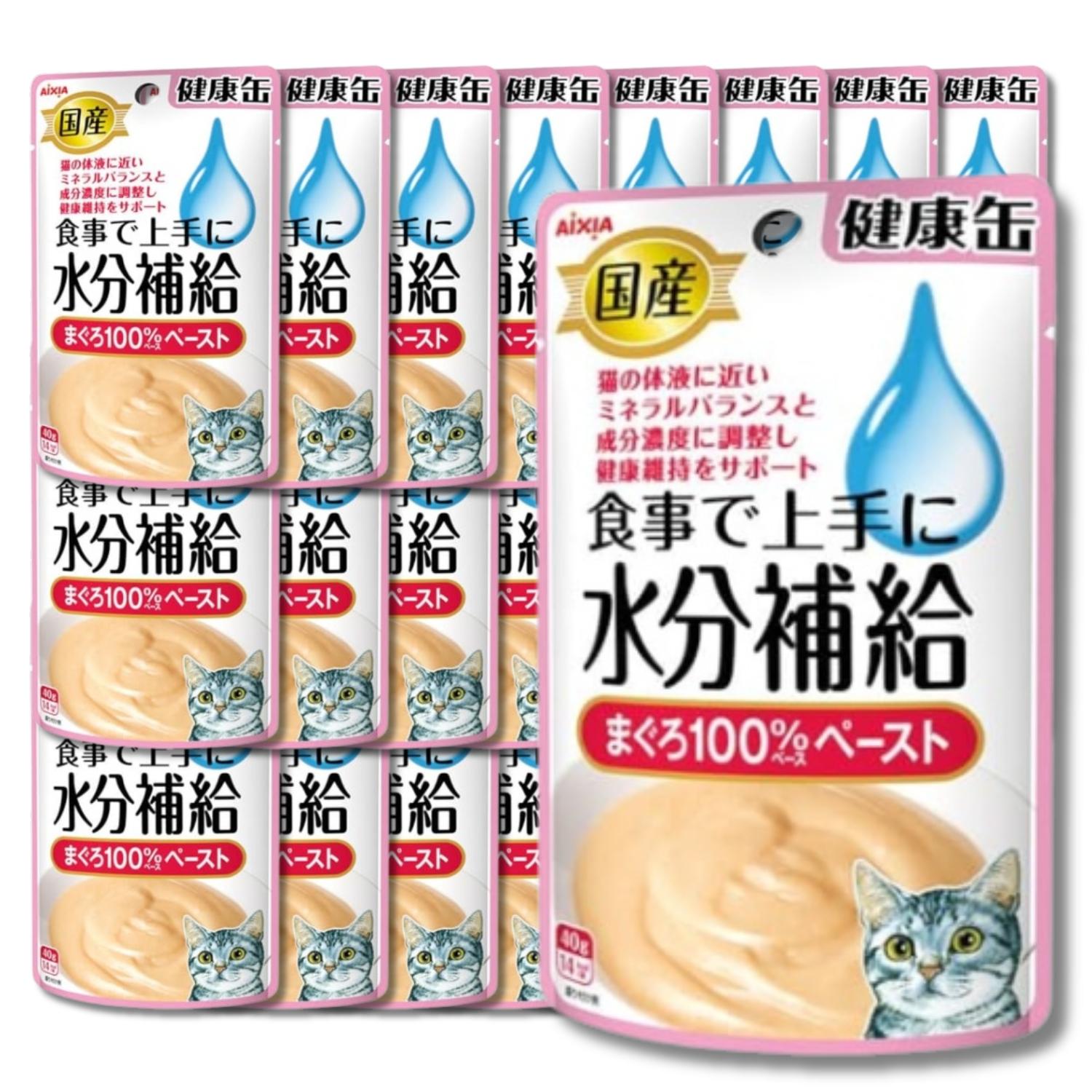 アイシア（AIXIA） 24個セット 健康缶パウチ 水分補給 まぐろペースト