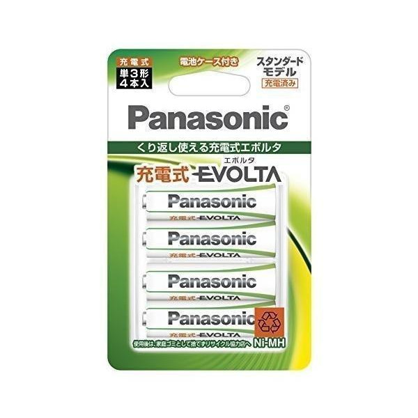 2個セット パナソニック BK-3MLE/4BC 充電式エボルタ 単3形 4本パック スタンダードモデル Panasonic  :YK30205-A2206:ベストワン - 通販 - Yahoo!ショッピング