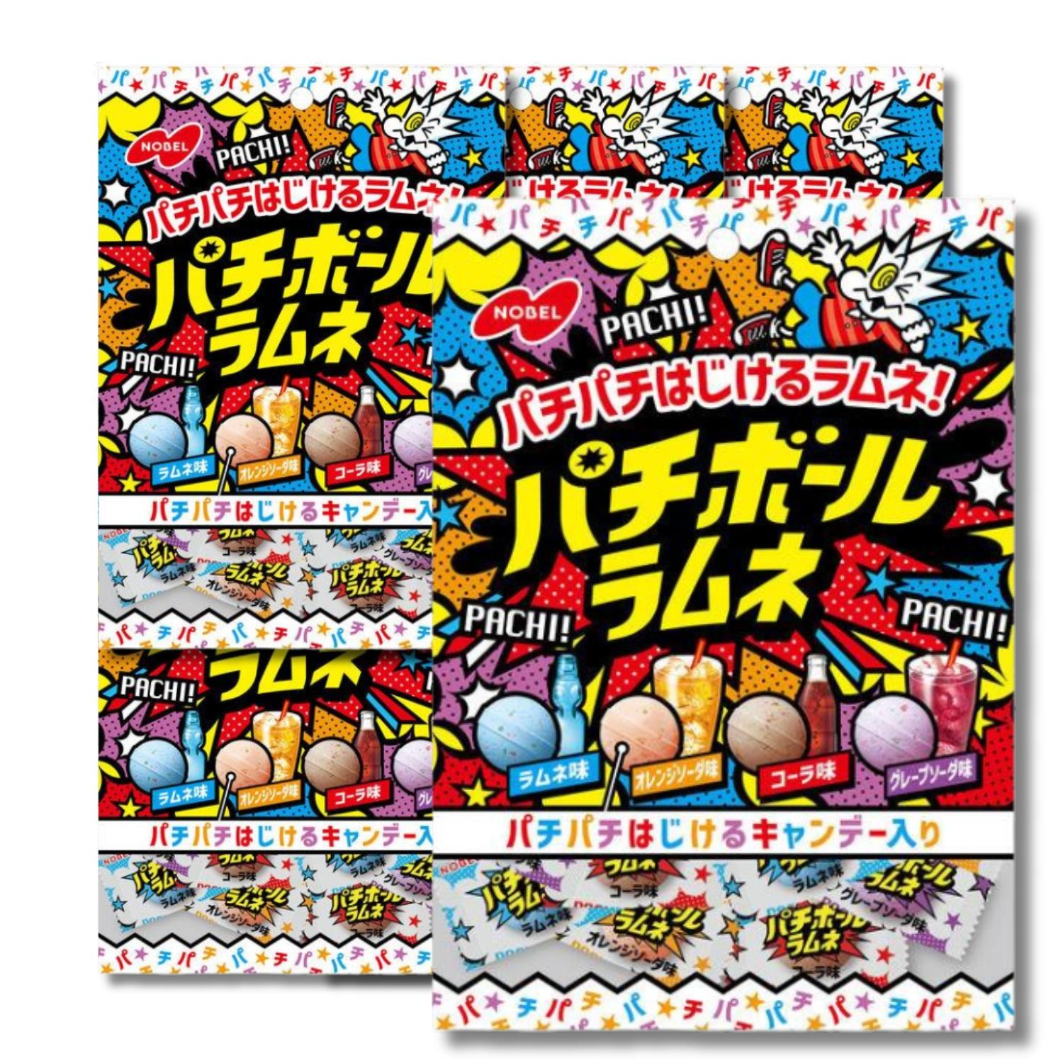 NOBEL 6個セット ノーベル製菓 パチボールラムネ ドリンクアソート 60g