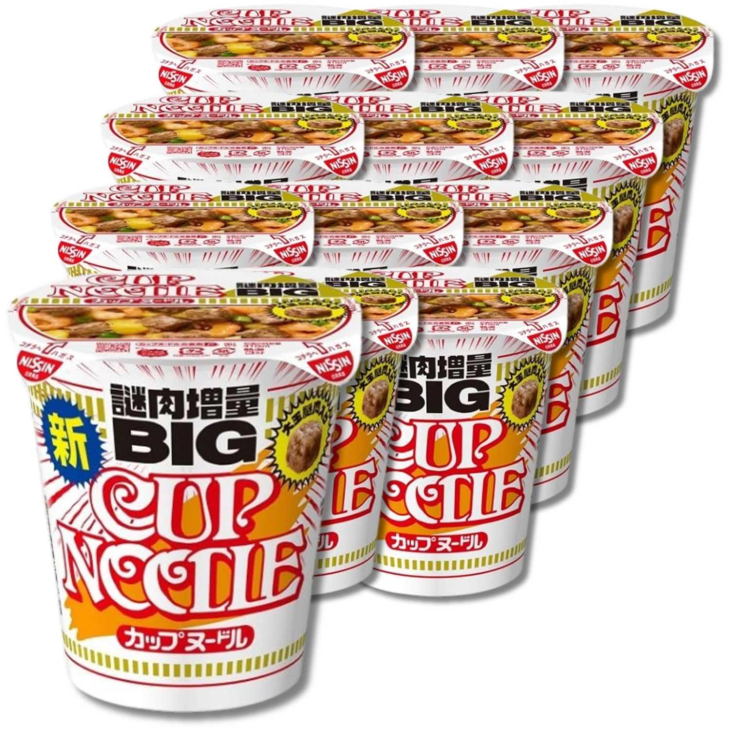 日清食品 12個セット カップヌードル ビッグ 101g カップラーメン