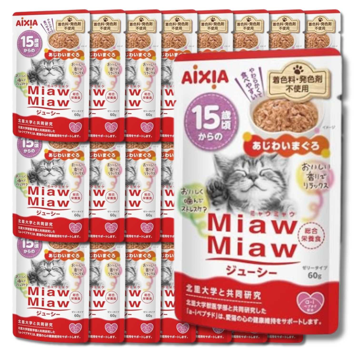 アイシア（AIXIA） 24個セット ミャウミャウ ジューシー15歳から