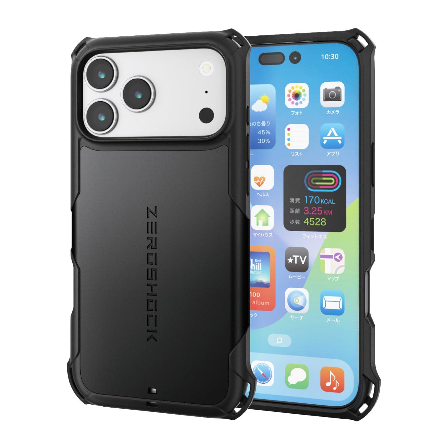 ELECOM（エレコム） PM-A25DZEROMGBK iPhone 17 Pro Max ケース