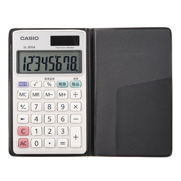 CASIO SL-300A-N パーソナル 電卓 8桁 手帳タイプ カシオ 時間 税計算 SL300AN :YK5750:ベストワン 通販  