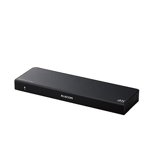 エレコムHDMI分配器1入力 8出力 HDCP2.2対応 VSP-HDP18BK ELECOM（エレコム） HDMI分配器 4K 60Hz(18Gbps) 1入力 8出力 HDCP2.2