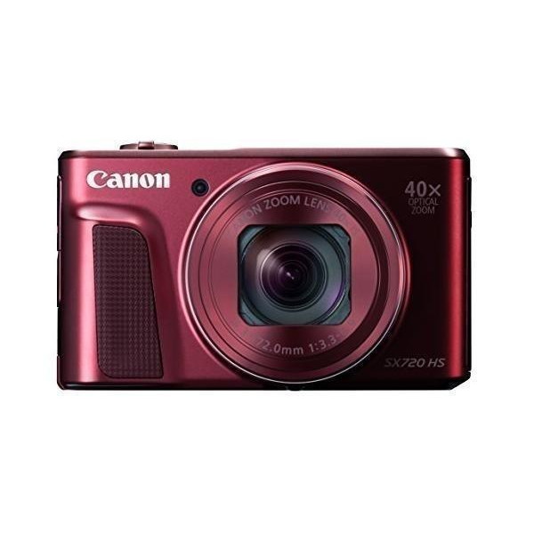 Canon デジタルカメラ PowerShot SX720 HS レッド 光学40倍ズーム